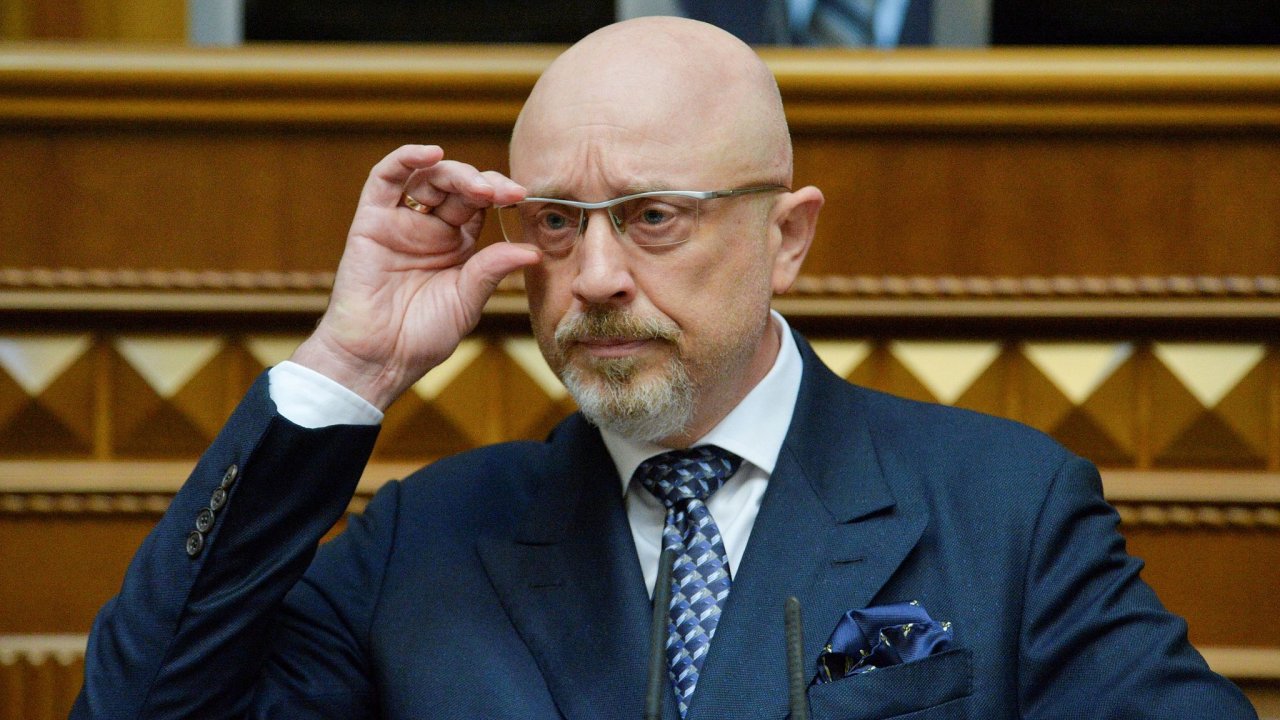 Ukrajinský ministr obrany Reznikov.