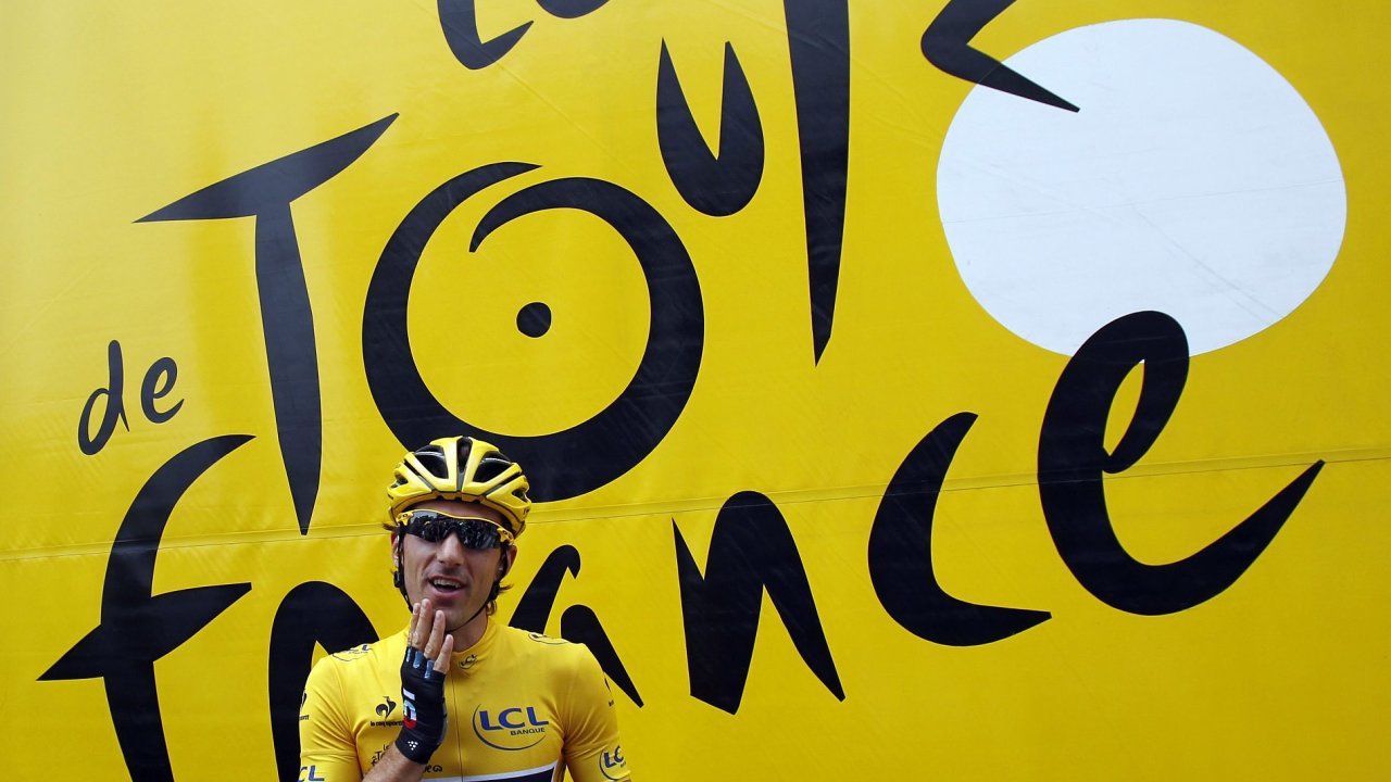 Fabian Cancellara a logo Tour de France