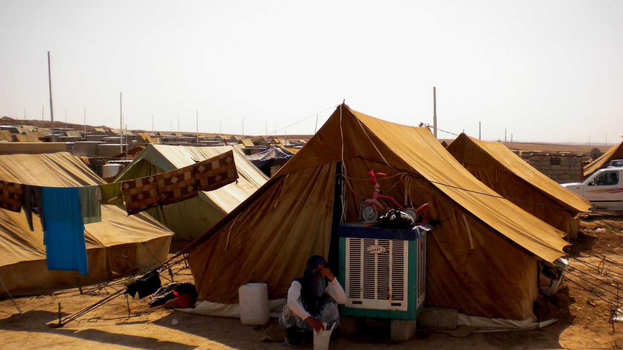 Uprchlick tbor v Domizu