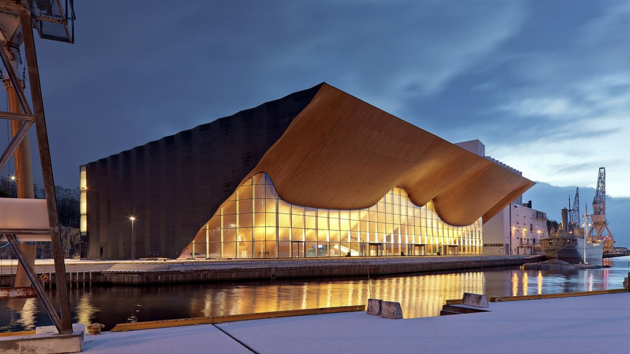 Kulturn centrum Kilden od finskho studia ALA Architects