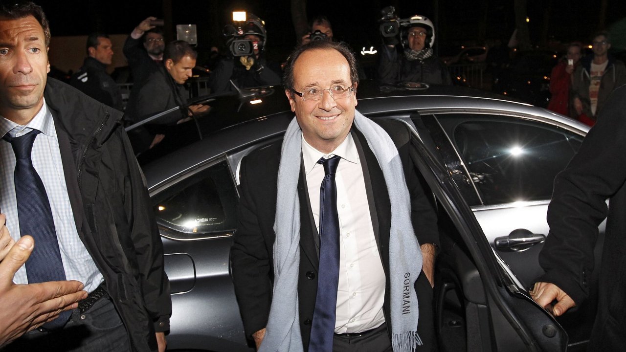 Francois Hollande slav volebn spch