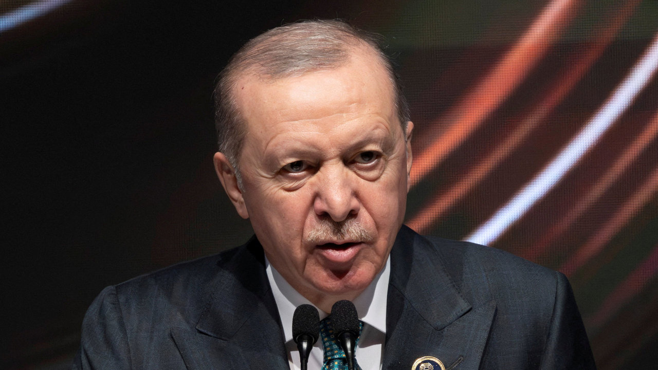 Tureck� prezident Tayyip Erdogan