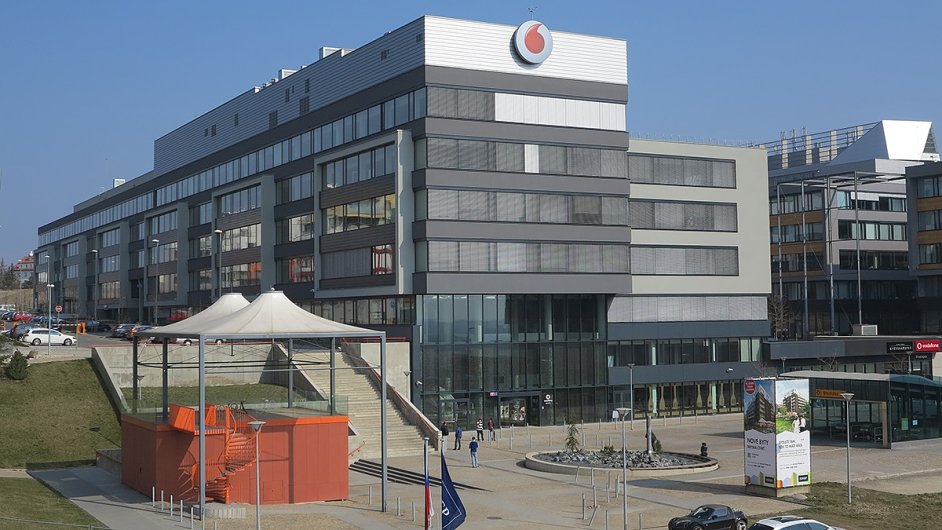 Centrla Vodafone v Praze-Stodlkch