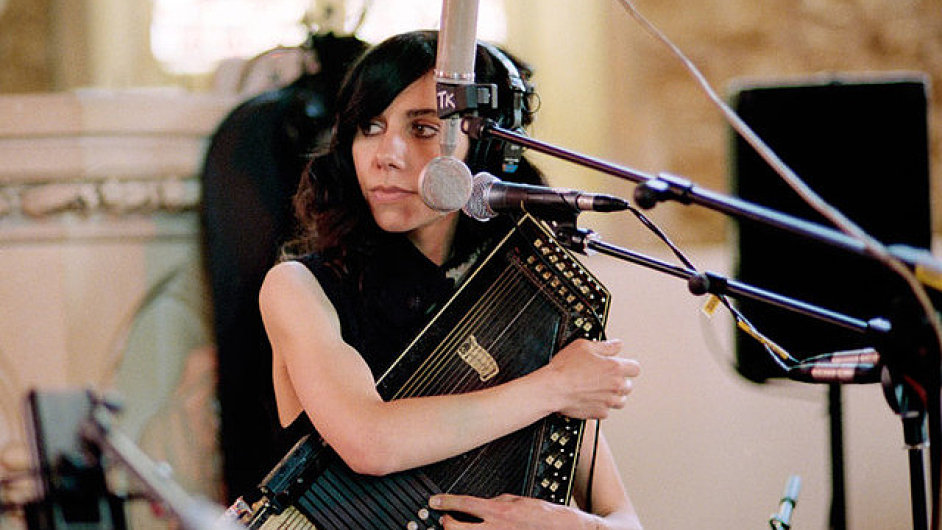 Seamus Murphy u PJ Harveyovou fotil pi naten jejho minulho alba.
