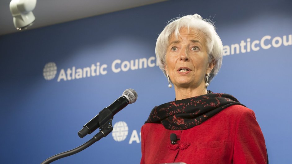 editelka Mezinrodnho mnovho fondu Christine Lagardeov varovala ped slabm rstem.