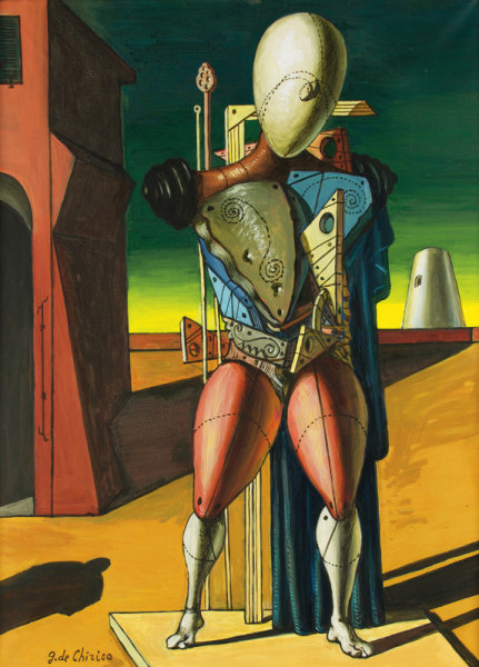 Giorgio de Chirico: Trubadúr, vydraženo za 13,2 milionu korun