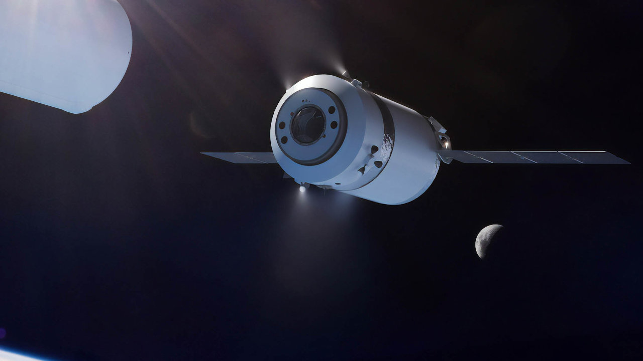 Trumf vkapse. Onov lodi Dragon XL se dosud nevdlo, SpaceX on informovala a pi oznmen zakzky nadovoz nkladu kMsci.