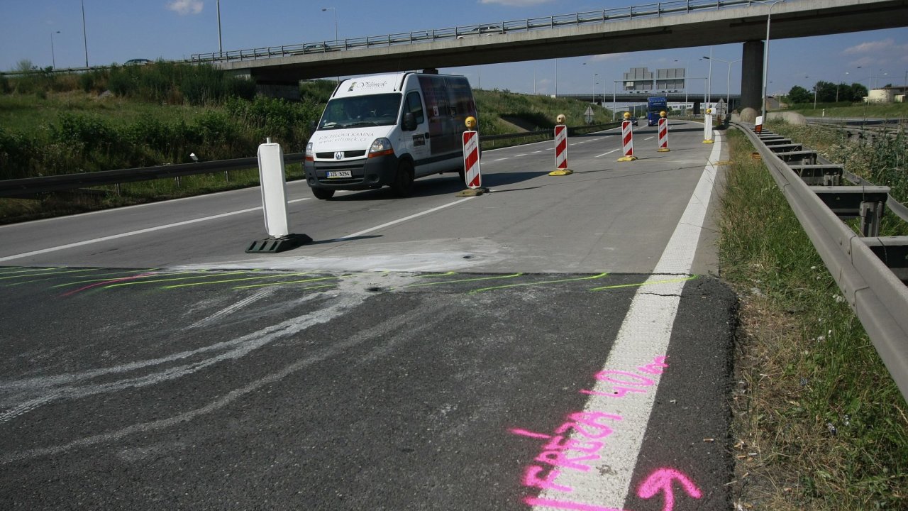 Oprava dálnice - ilustraèní foto