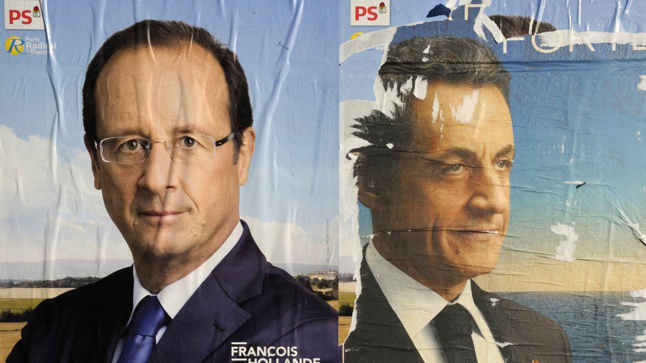 Kdo bude francouzskm prezidentem? Hollande, nebo Sarkozy?