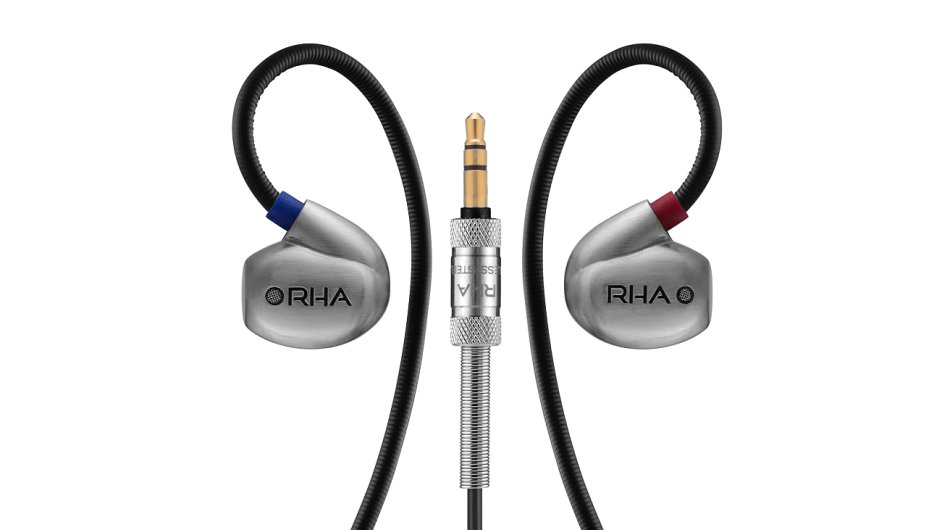 In-ear sluchtka RHA T20i maj proti zkladnmu modelu mikrofon a ovldn pro iPhone