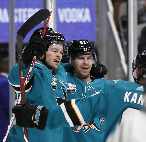 San jose, nhl, hokej, Hertl