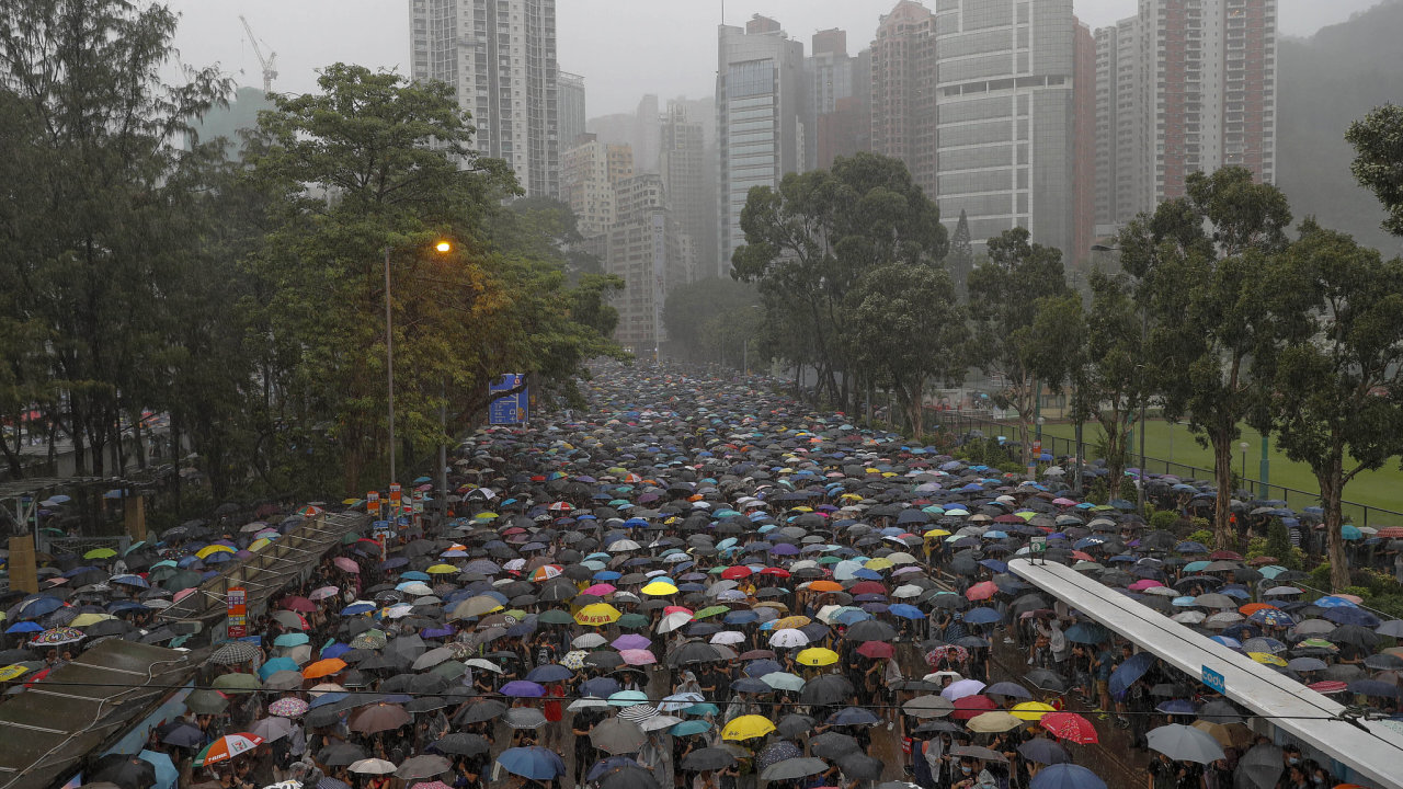 Hongkong, protesty