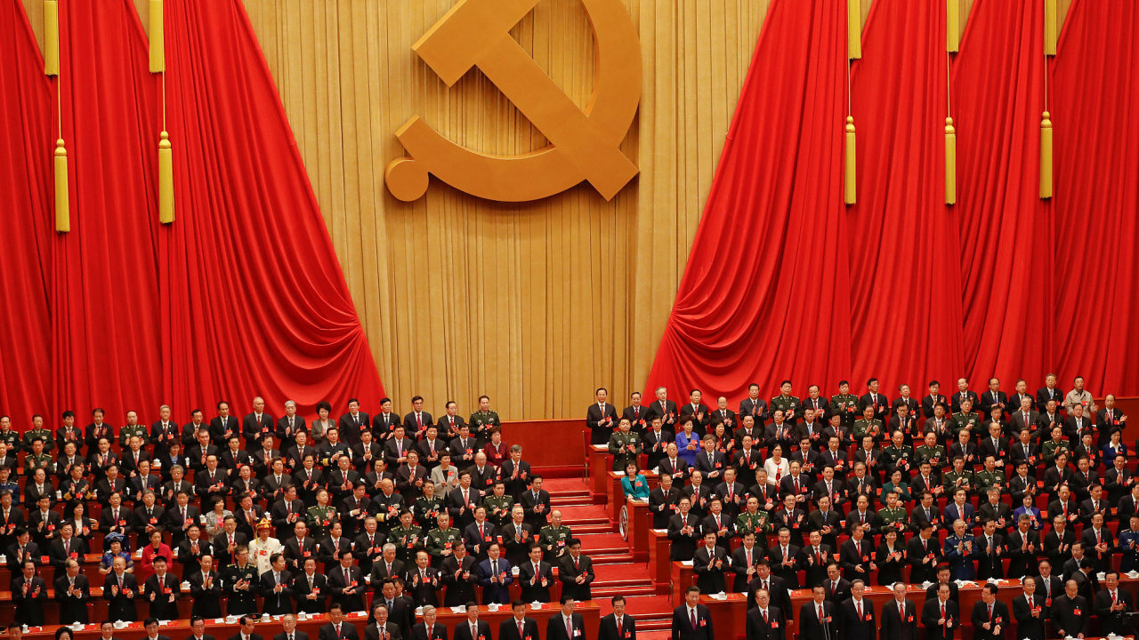 V Pekingu zaal sjezd vldnouc Komunistick strany ny