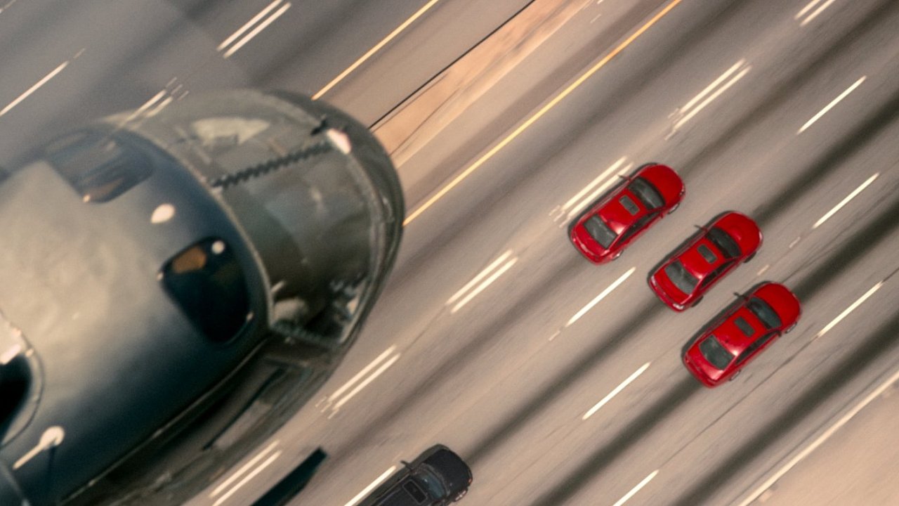 Snímek z filmu Baby Driver