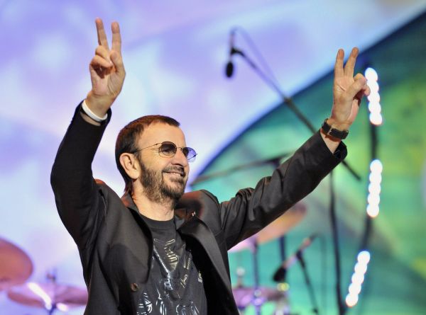 Ringo Starr p�i pra�sk&eacute;m koncertu