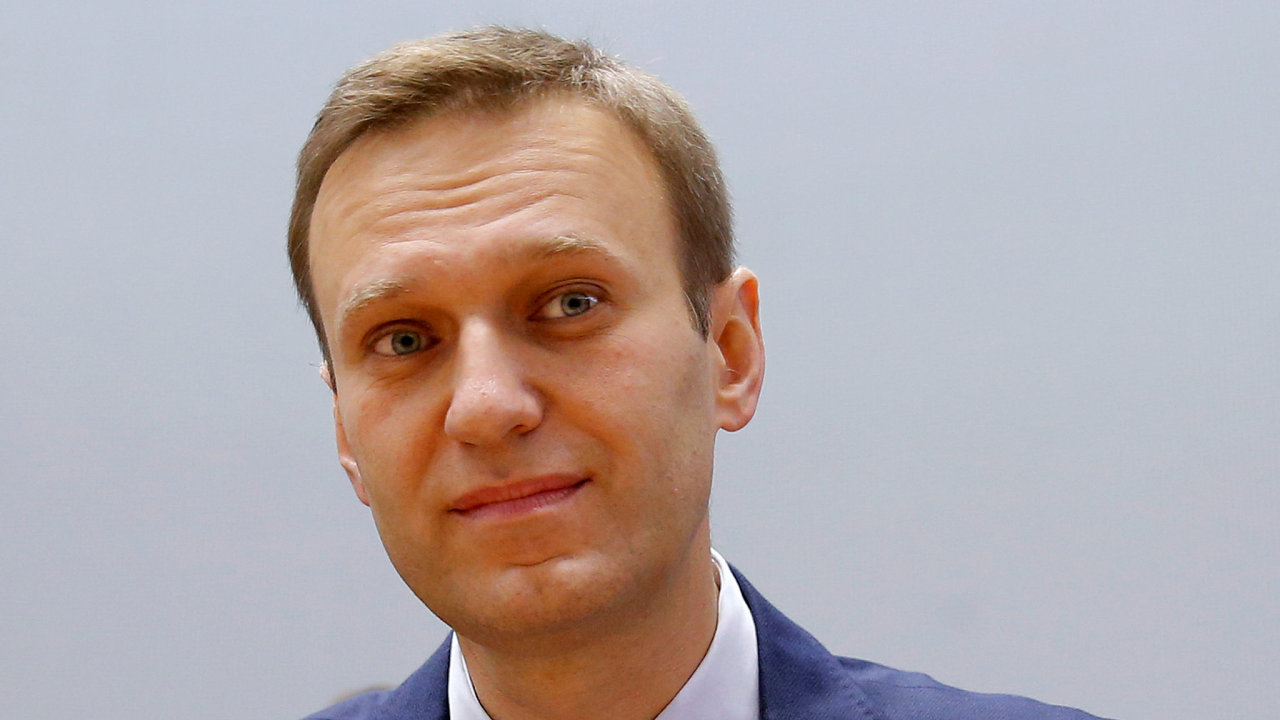 Pedn pedstavitel rusk opozice Alexej Navalnyj.