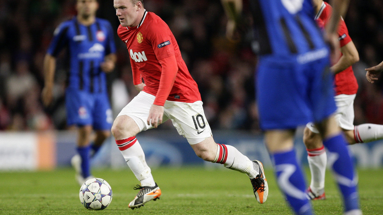 Wayne Rooney z Manchesteru United.