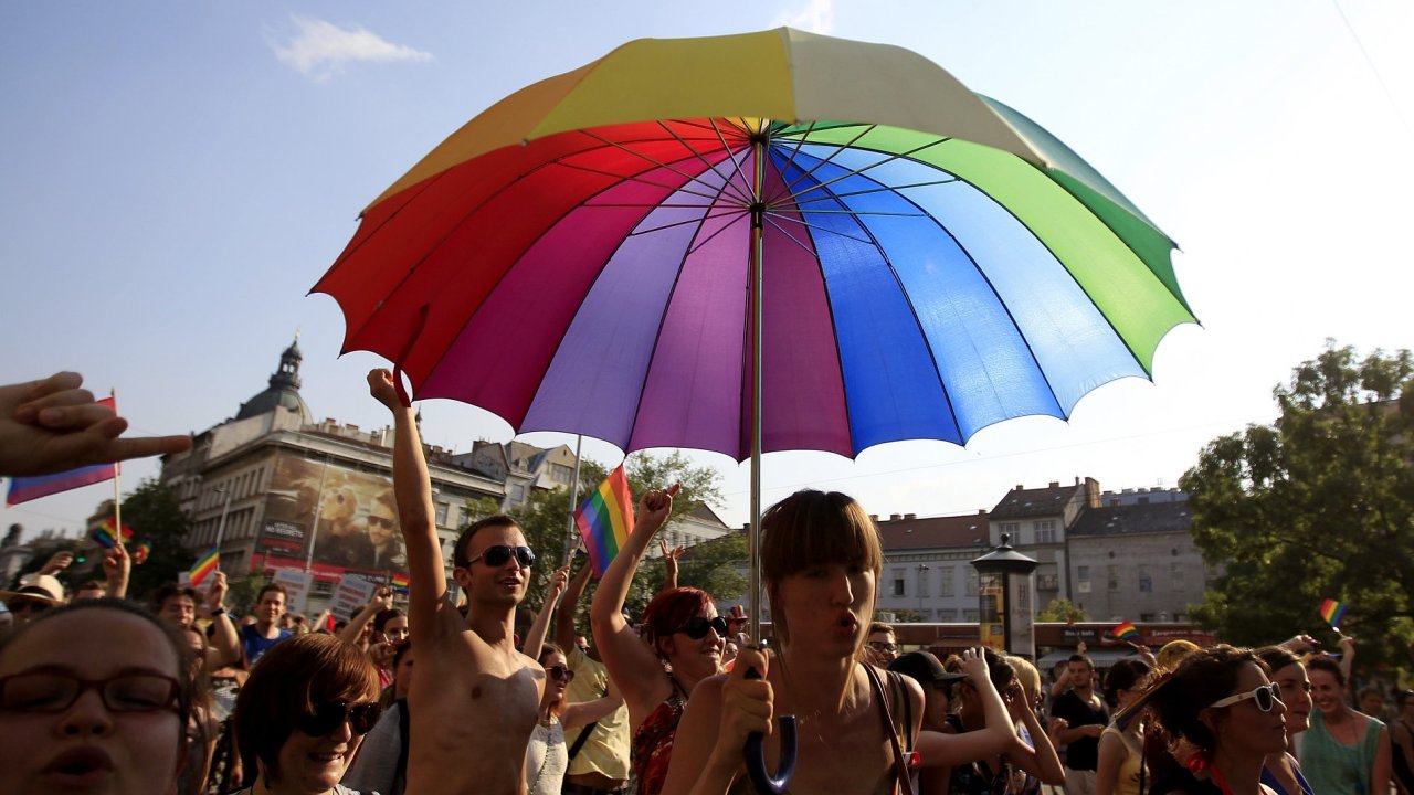 Pochod homosexul, ilustran foto