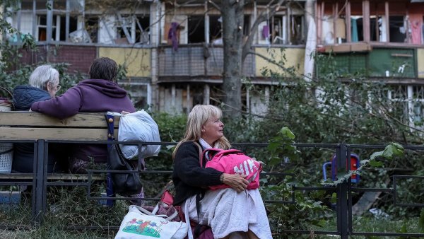 Rusk� �tok po�kodil v Kyjev� obytn� domy, zdravotnick� za��zen�, �kolu i...