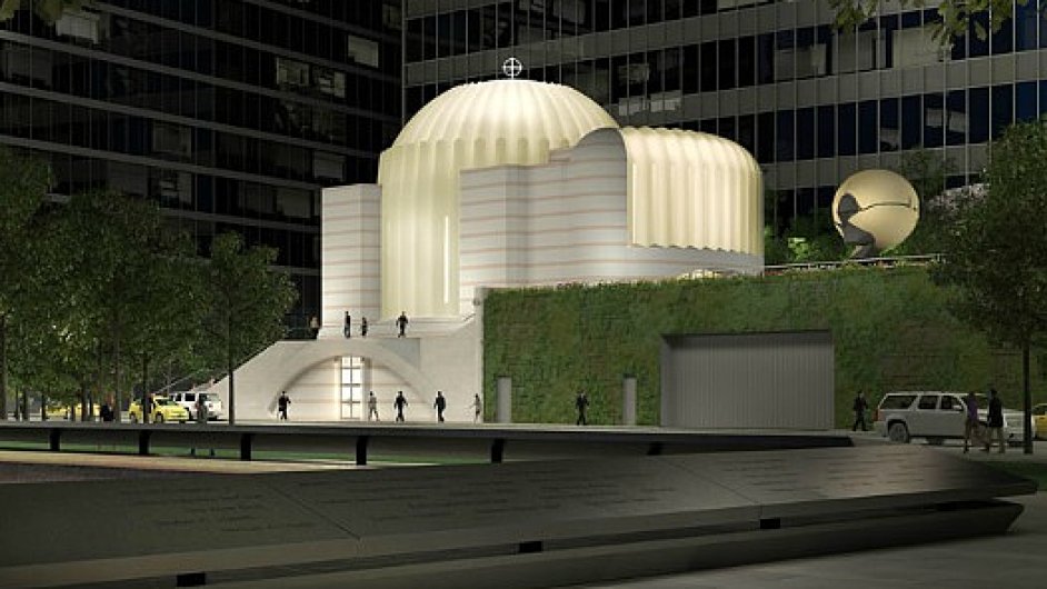 Nov Kostel sv. Mikule v New Yorku navrhl Santiago Calatrava
