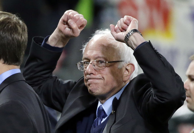 Demokratický kandidát na prezidenta a senátor Bernie Sanders. (Foto: ČTK/AP) Demokratický kandidát na prezidenta a senátor Bernie Sanders.