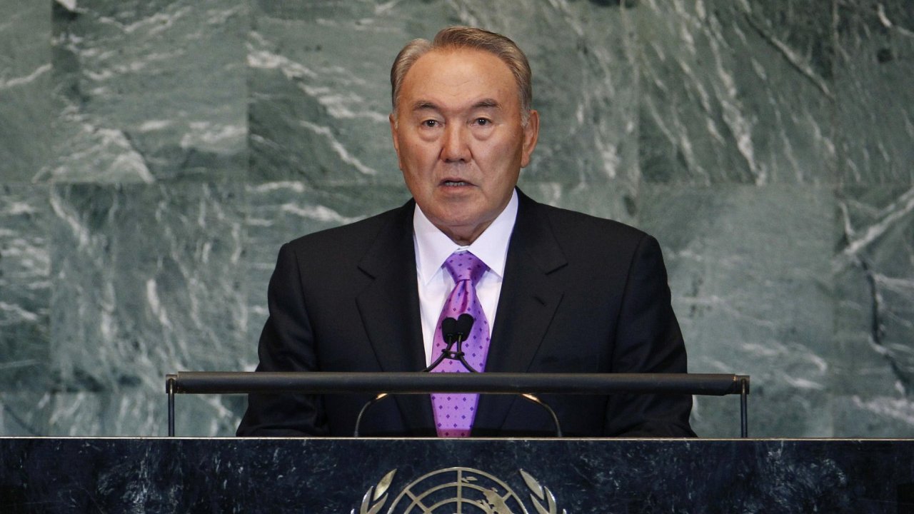 Kazask prezident Nursultan Nazarbajev