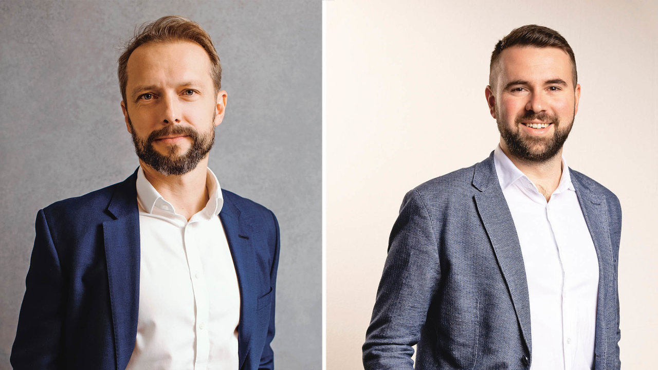 Ivo Kork (vlevo), partner Findigo FKI a Radim Boh, sales manager Findigo FKI