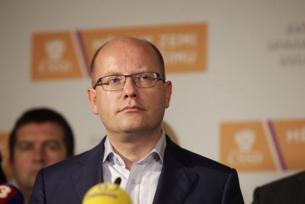 Bohuslav Sobotka mezi spolustran&iacute;ky