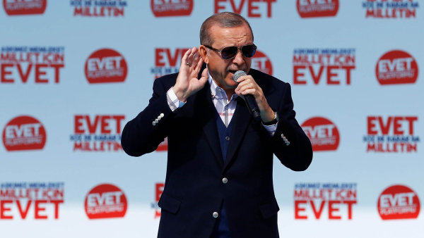 Turecký prezident Recep Tayyip Erdogan