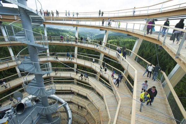 Stezka korunami strom�, Krkono&scaron;e