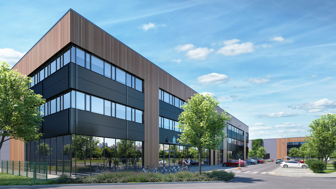 V are�lu po Kovo�rotu na pra�sk� Pr�myslov� vyroste Panattoni Business Park...