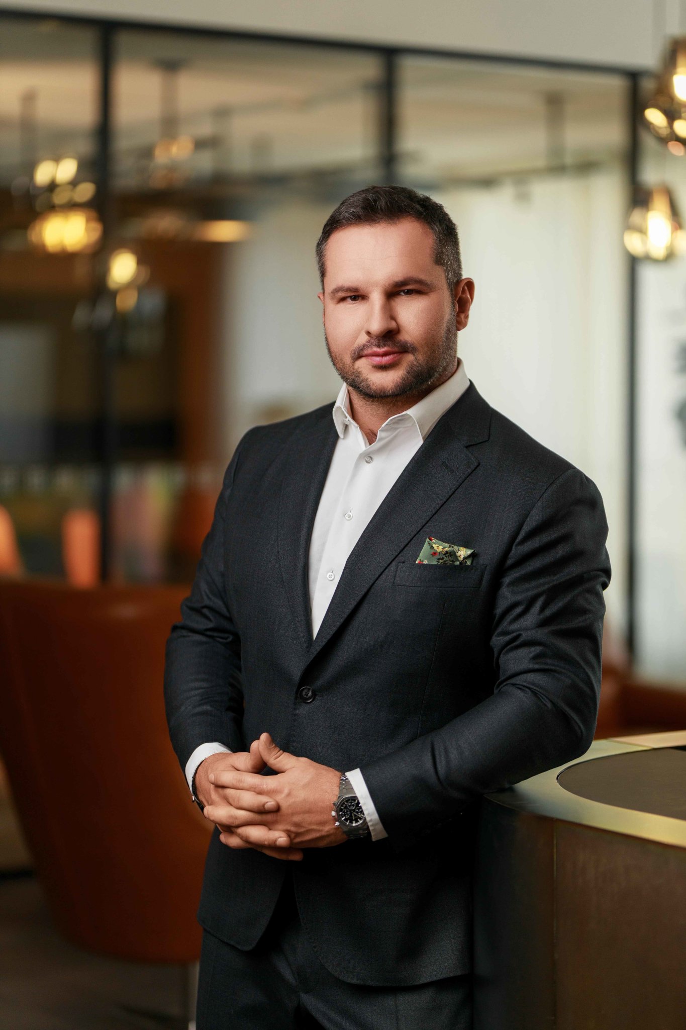 Radek Stacha, p�edseda p�edstavenstva �MN