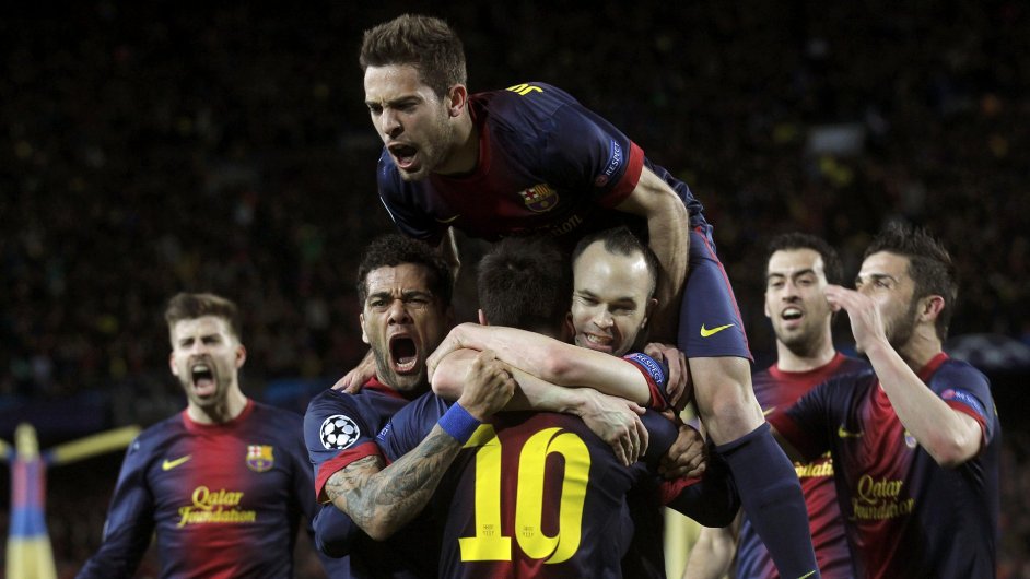 Barcelona slav gl Lionela Messiho