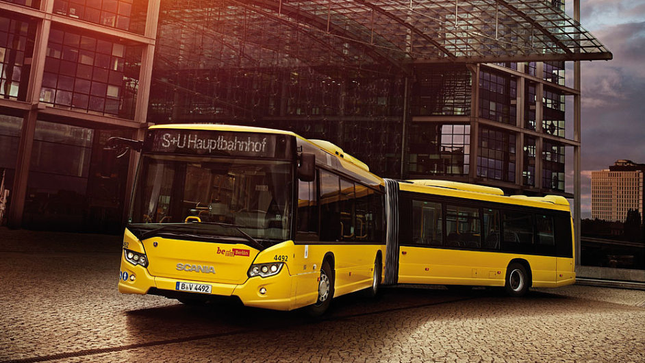 Mstsk kloubov autobus Scania Citywide.
