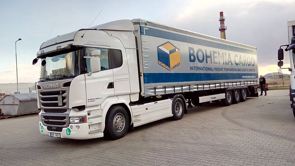 Bohemia Wheels disponuje flotilou deseti nových kamionů.