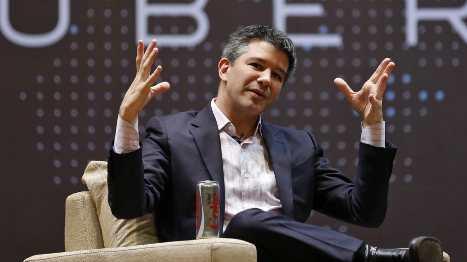 Travis Kalanick, americk� podnikatel a zakladatel spole�nosti Uber