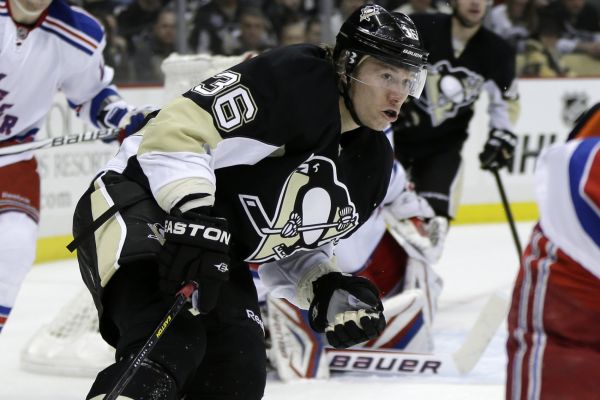 Jussi Jokinen p�i premi&eacute;�e za Pittsburgh