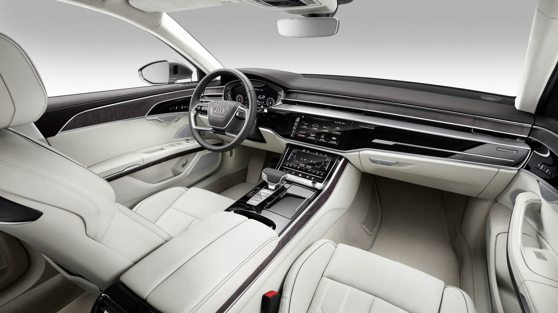 Vyniká hlavně minimalistický styl s dotykovými obrazovkami. (Foto: Audi) jarvis_59662e5c498eda17dbdade54.jpeg