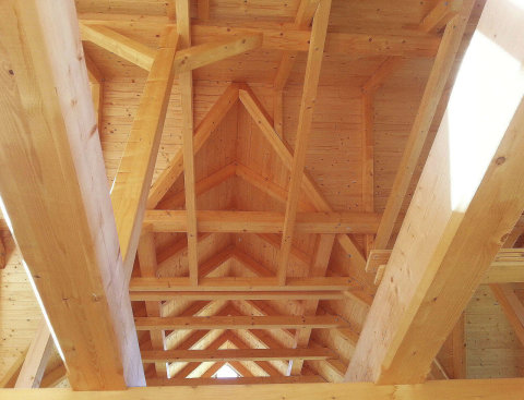 Dřevo je skvělým konstrukčním prvkem nejen pro své materiálně technické vlastnosti, ale též z hlediska estetického.