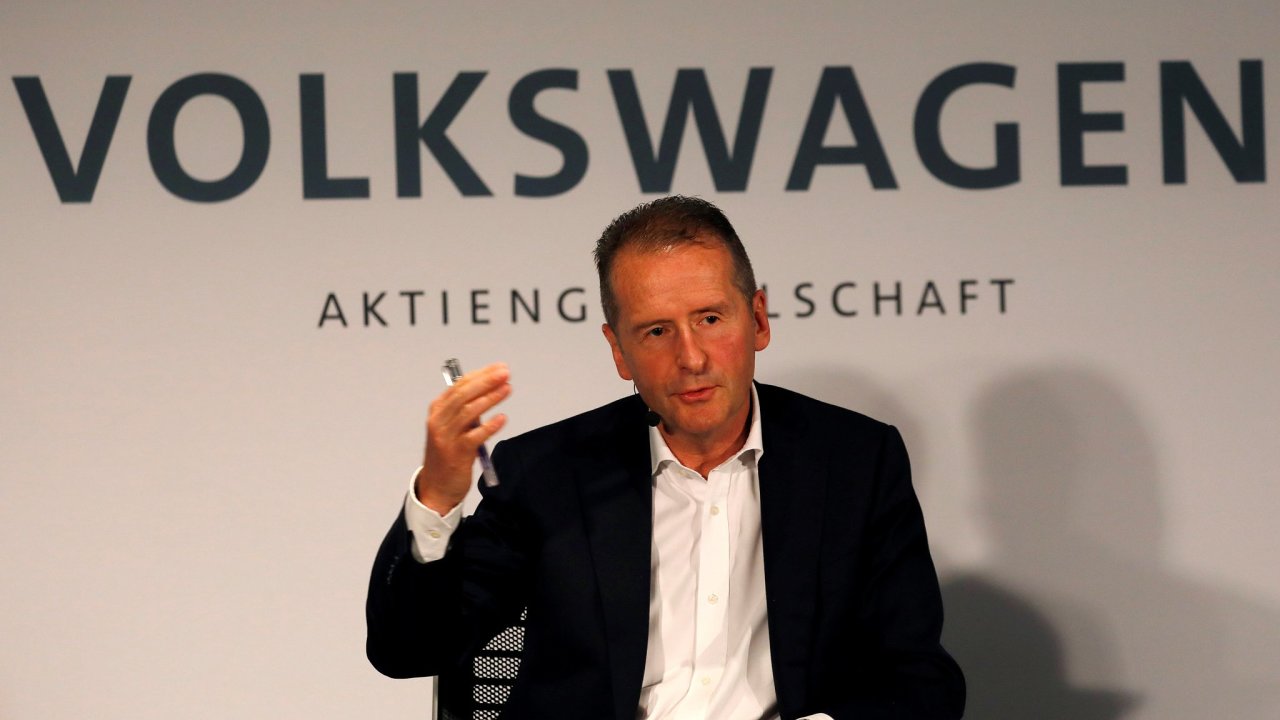 Šéf koncernu Volkswagen Herbert Diess.