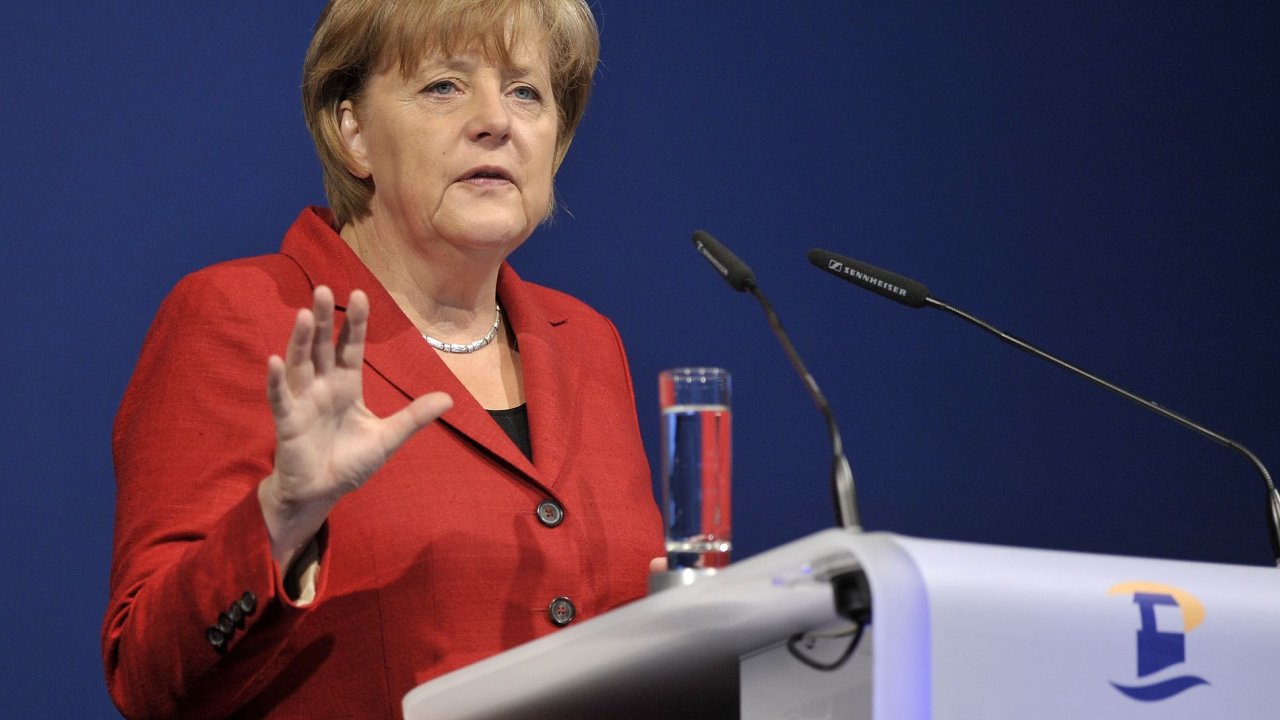 Nmeck kanclka Angela Merkelov