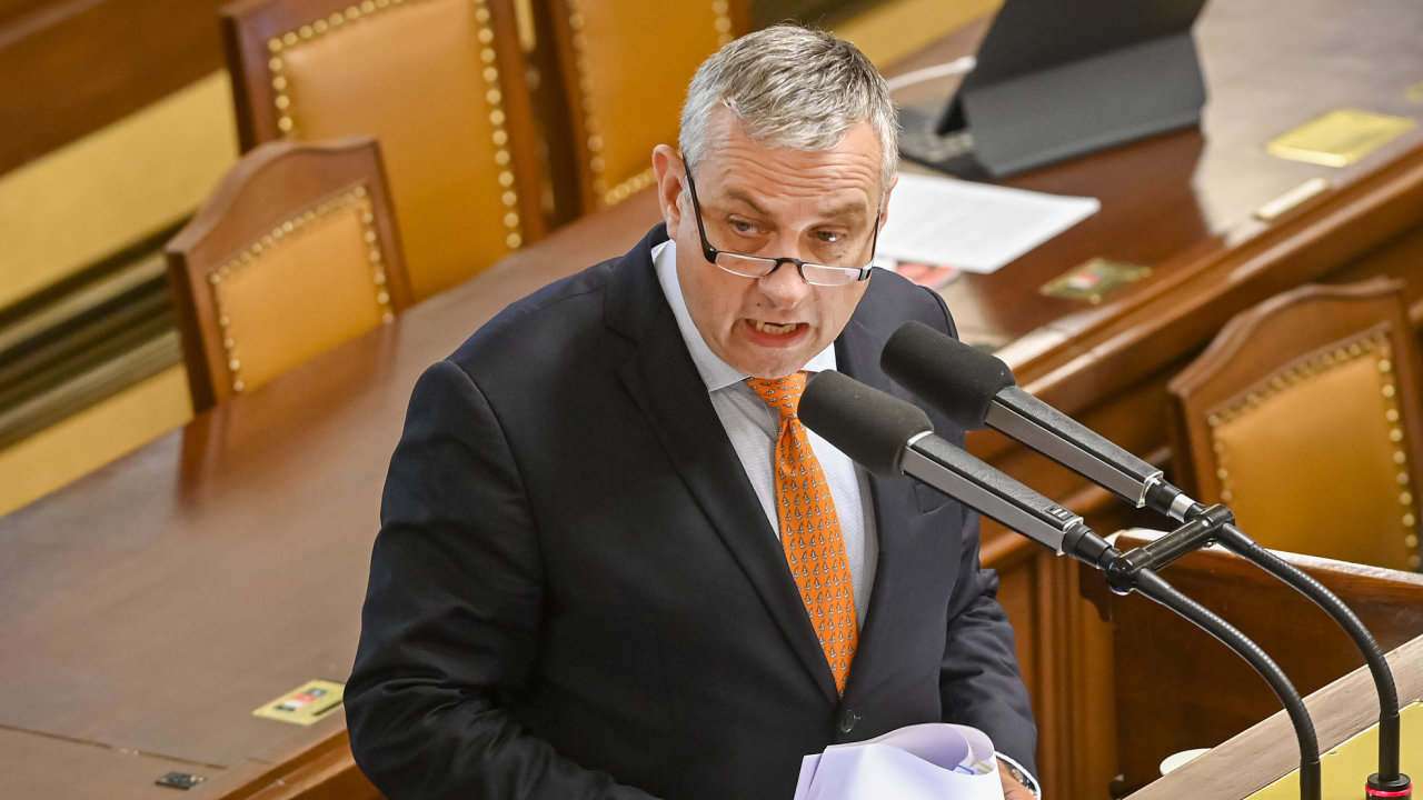Ministr prùmyslu a obchodu Jozef Síkela