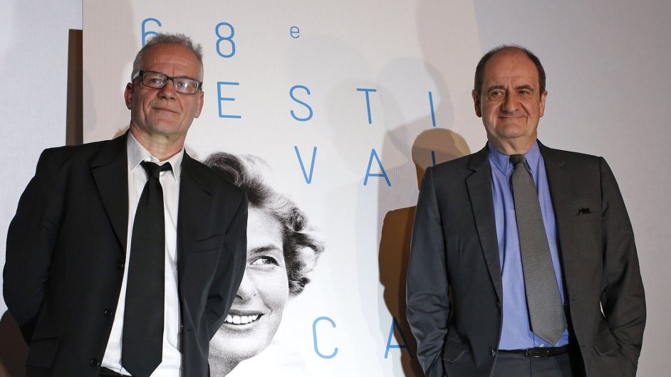 Snmky z tiskov konference k festivalu v Cannes