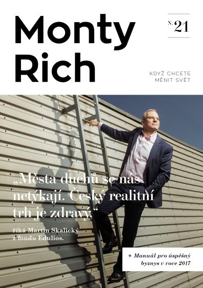 Obálka magazínu MontyRich