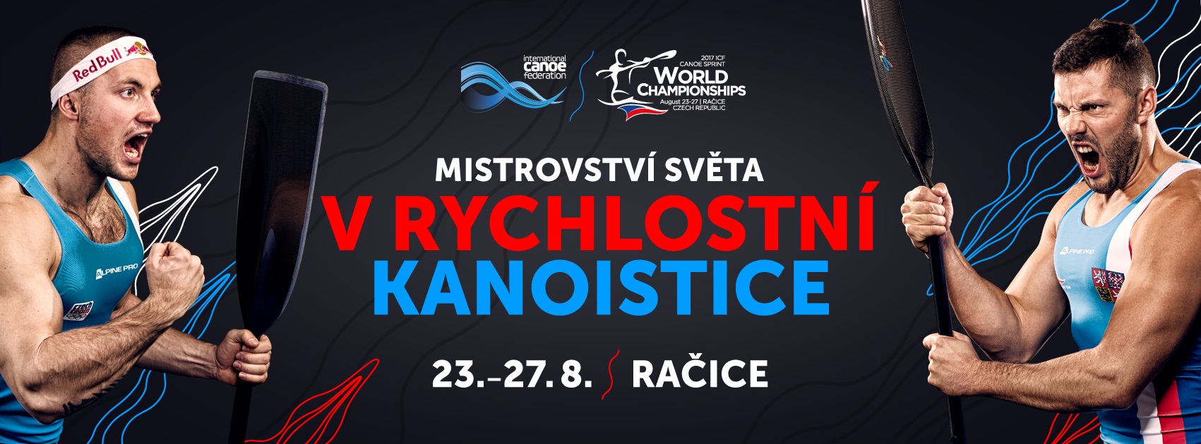Vizuál mistrovství světa v rychlostní kanoistice 2017 Vizuál mistrovství světa v rychlostní kanoistice 2017