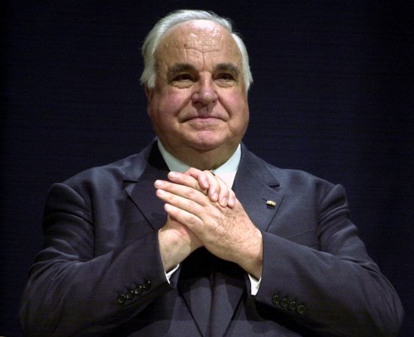 Exkancl&eacute;� N�mecka Helmut Kohl