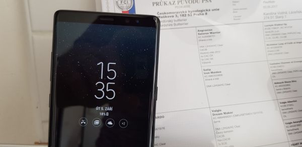 Samsung Galaxy Note 8 je reparát na jedničku
