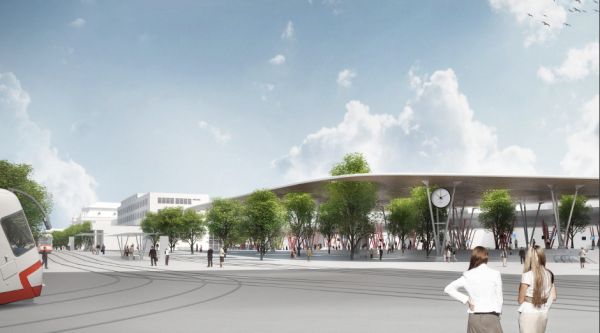 Vizualizace nov&eacute;ho n&aacute;dra�&iacute; v Brn�.