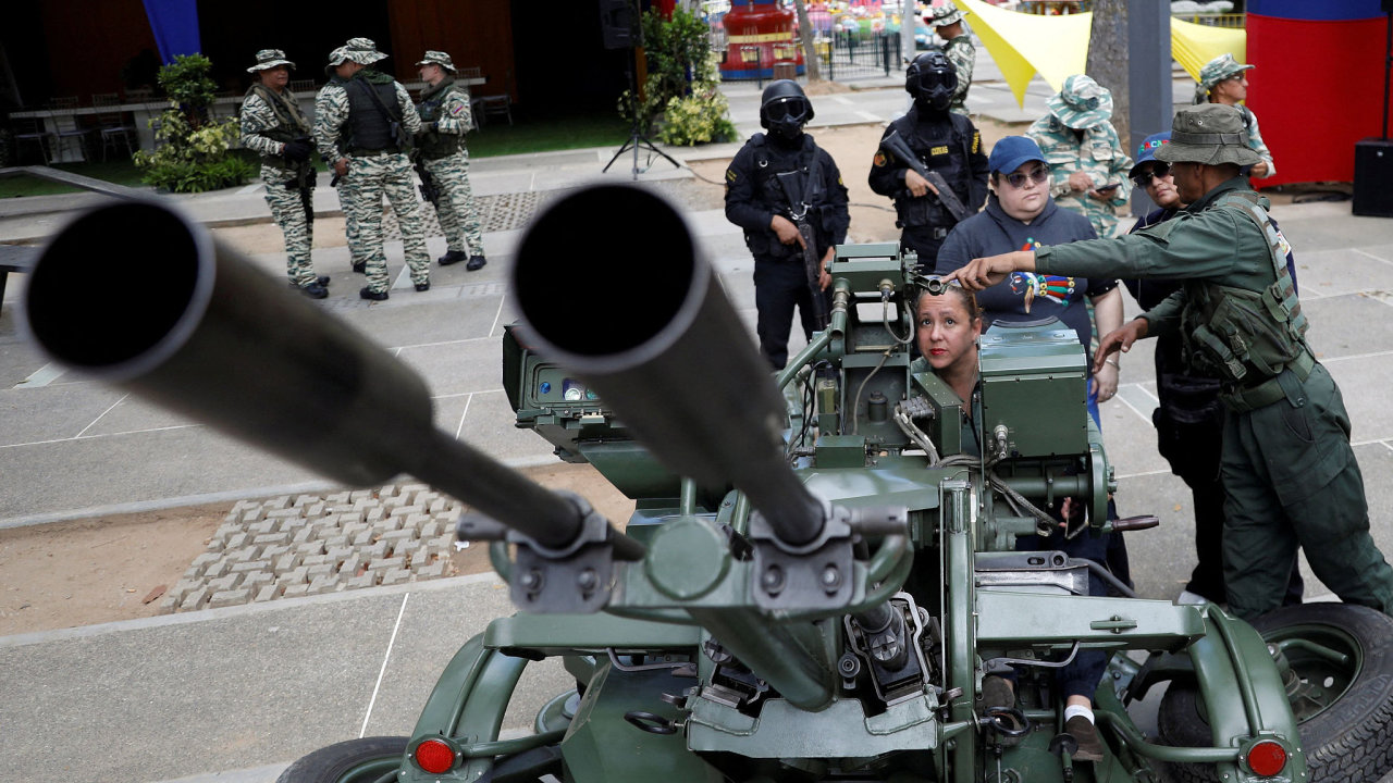 Venezuela cvi kvli rostoucmu napt s USA i civiln obyvatel
