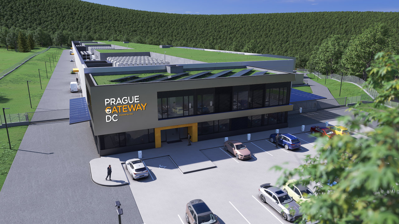 Vizualizace Prague Gateway DC